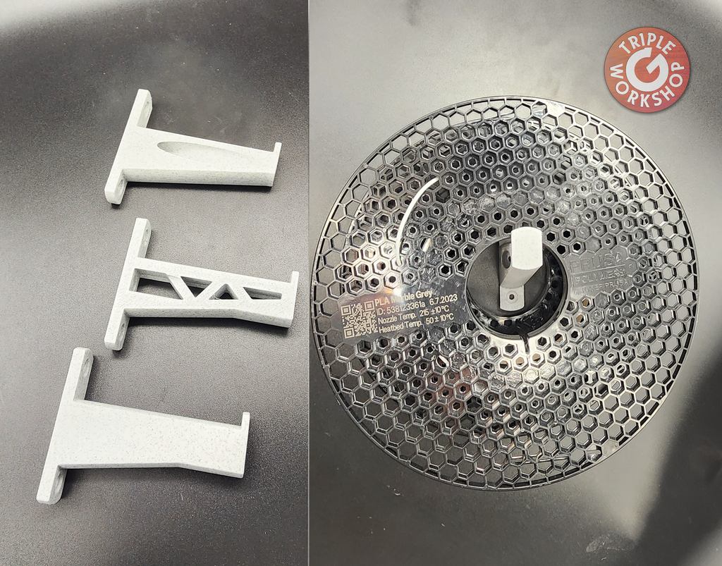 Minimalist Spool Hooks 3 Styles - No Supports