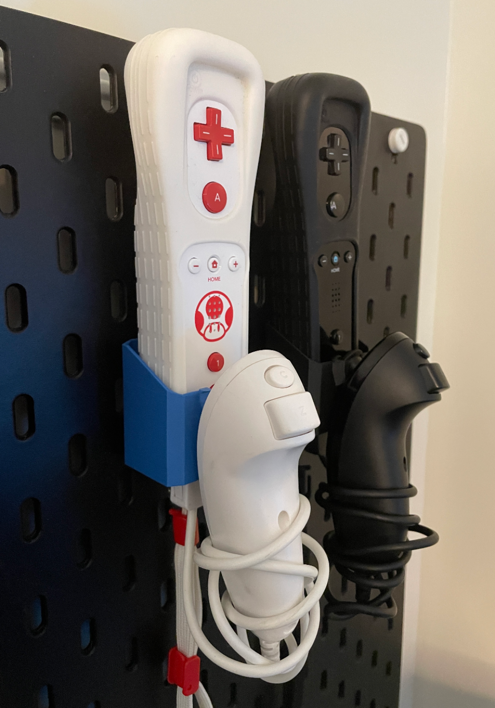 IKEA Skadis Nintendo WiiMote Holder