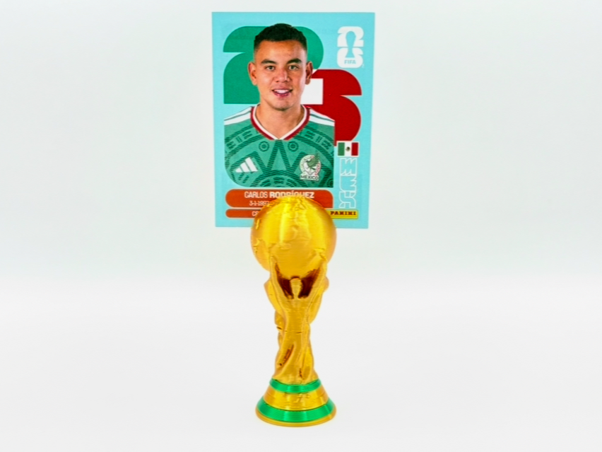 (Fixed) World Cup Trophy Card Display