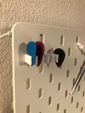 Ikea skadis guitar picks holder