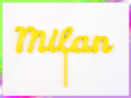 Cake Topper Names (male, top 100 in Germany)