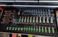 Metric socket drawer organizer