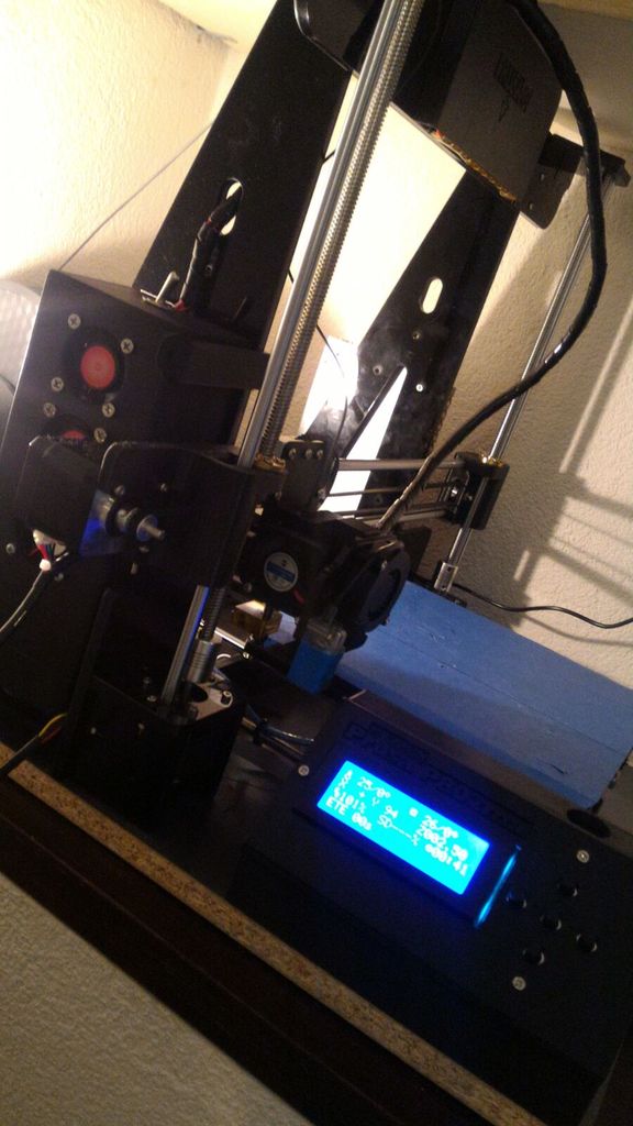 Scatola LCD prusa p802m p802ma 90 e 45 gradi + supp Gopro e led