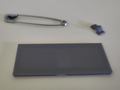 Customizable Blank Name Tag with Safety Pin Back