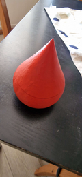 Blood drop bowl with lid