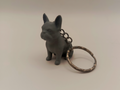 French Bulldog Keychain Figurine