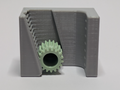 Gravity Broom Holder for Multiboard/openGrid