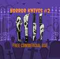 Horror Knives Pack 2