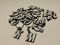 Letter Keychains (all letters, free to sell)
