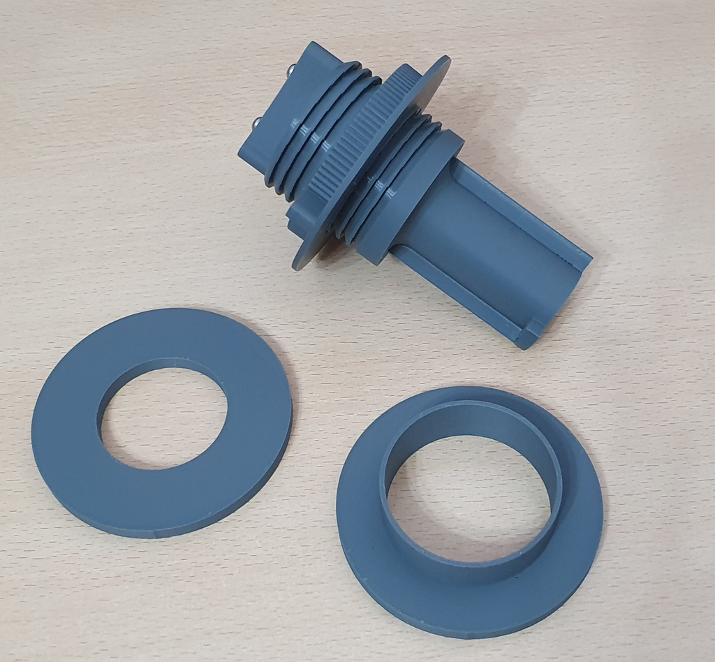 eSun spool spacers for V-Spooler generic clamp and spindle