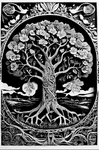 Tree of Life Carving Wall Art - Hueforge