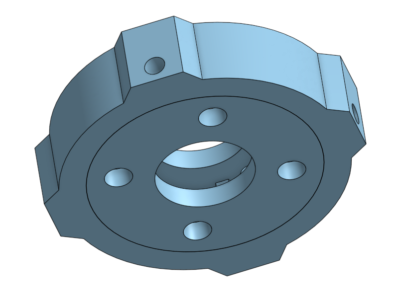 Quadcopter 19mm X8 Motor Mounts