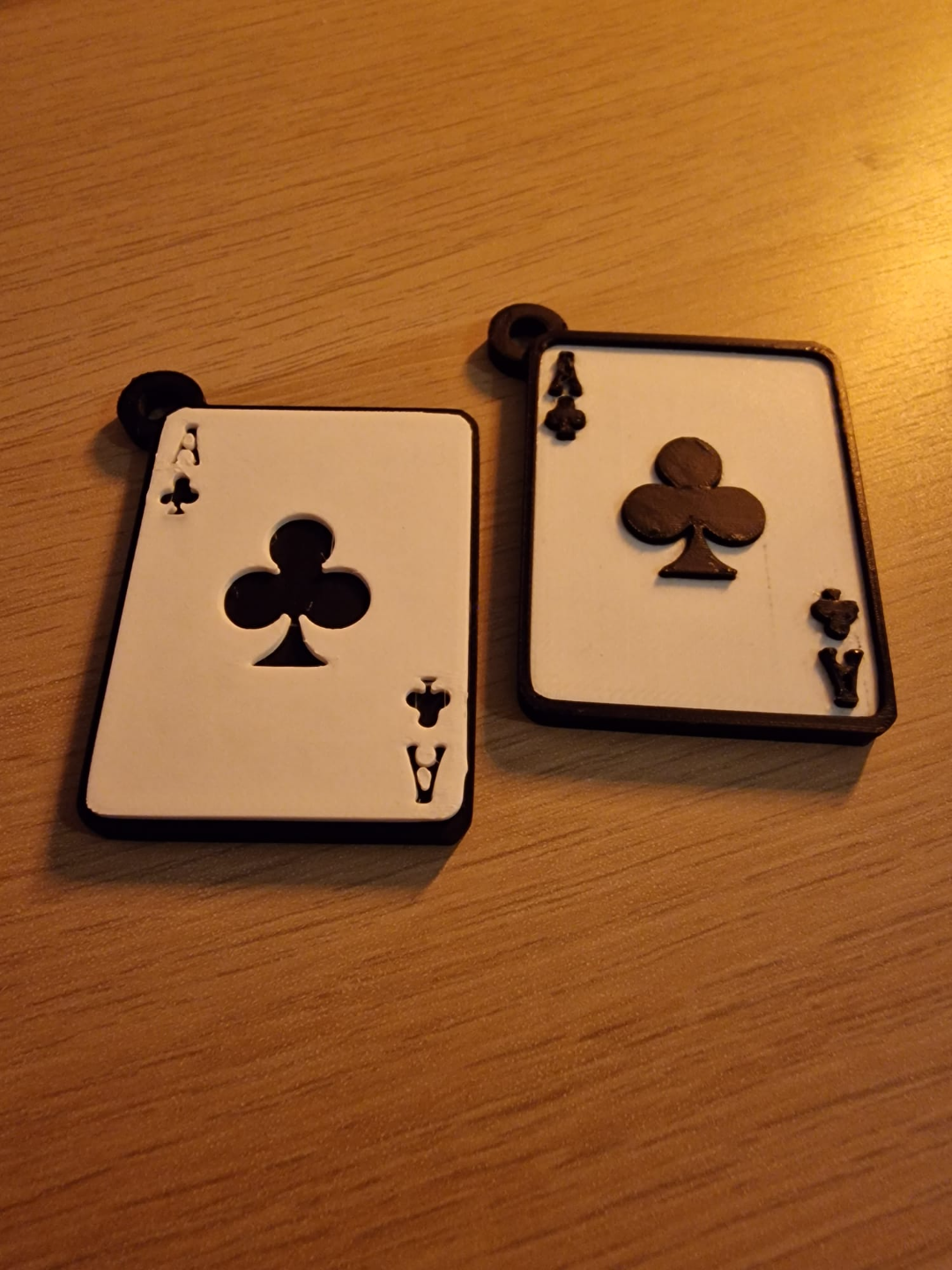 Ace of Clubs Keychain