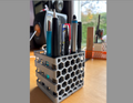 Honeycomb pen/pencil/tool holder gridfinity base