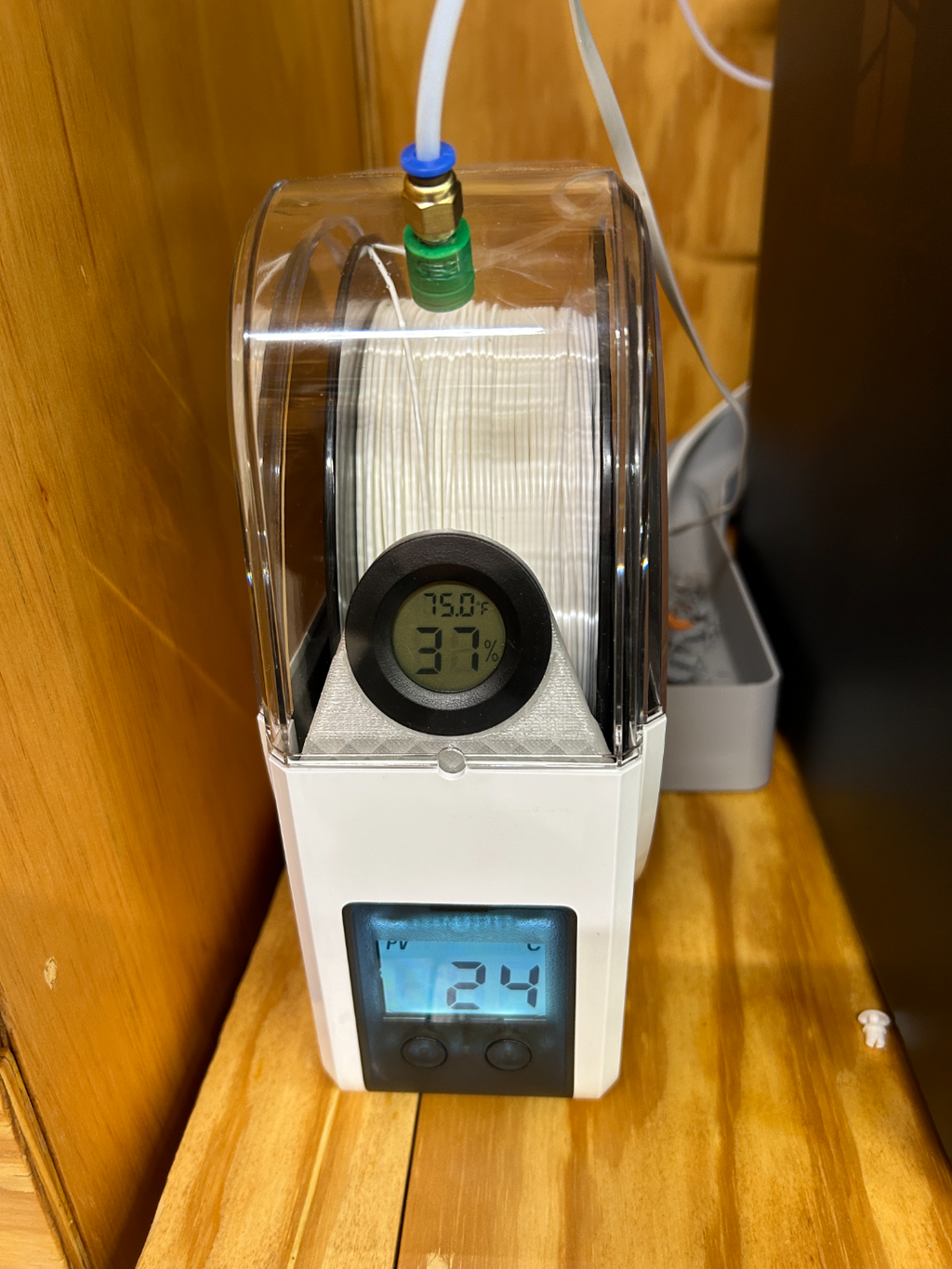 Hygrometer Mount for Sunlu FilaDryer S1 Plus