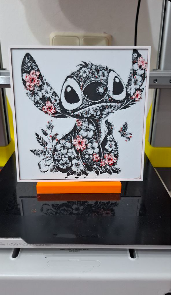 stich con flores