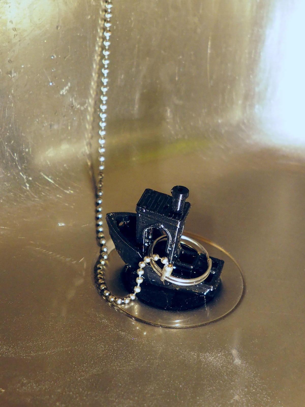 Sink plug drain stopper - Benchy Abflussstopfen