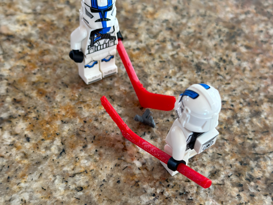 Hockey Stick for brick mini-figure