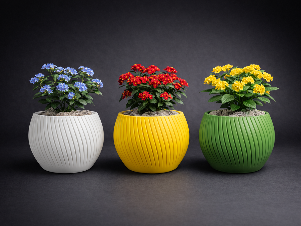 Flower - Plant Pot ( Medium Size )