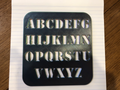 Alphabet Stencil Set (A-Z)