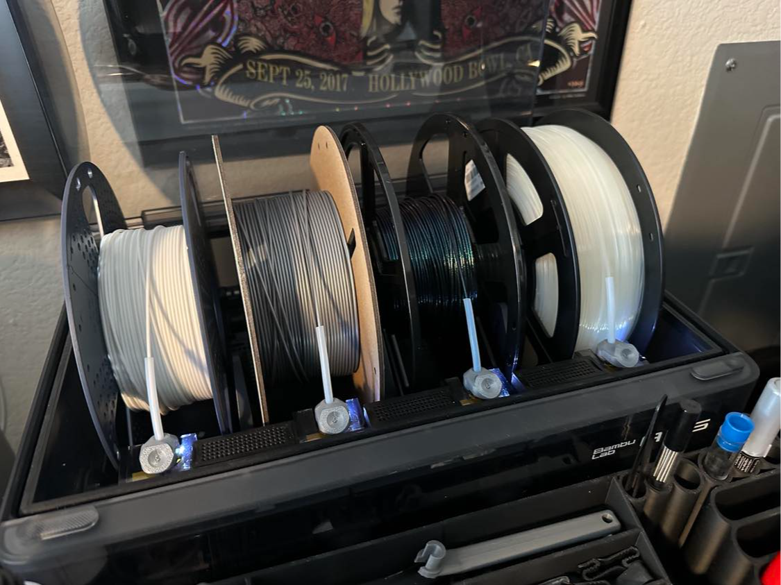 Dimple Button PLA+ AMS Feeder Guide
