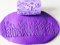 Texture Roller Flower Border