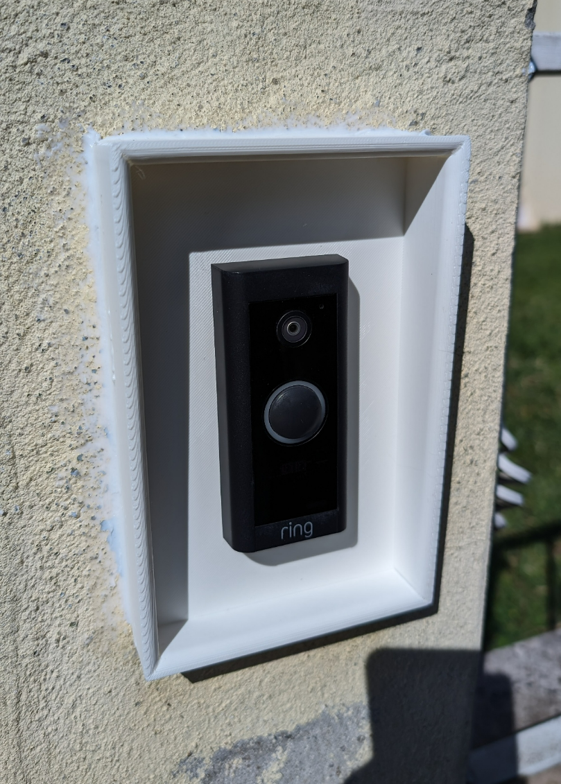 Ring doorbell cover