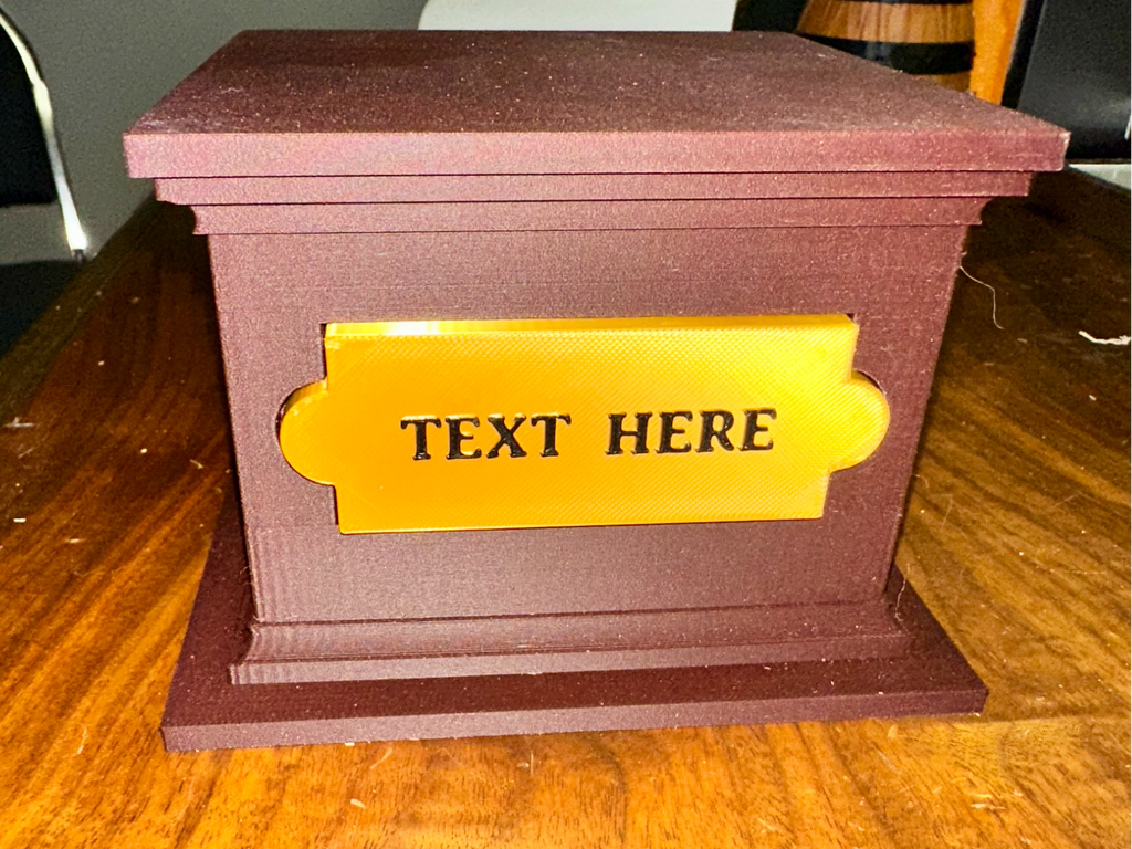 trophy or display base