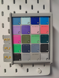 Bambu Lab swatches case for Ikea Skådis