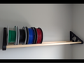 Filament Rack with Wooden Dowels
