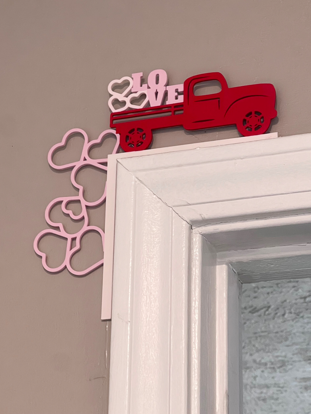 Truck Valentine's Door Corner