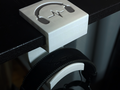 Headphones desk grip