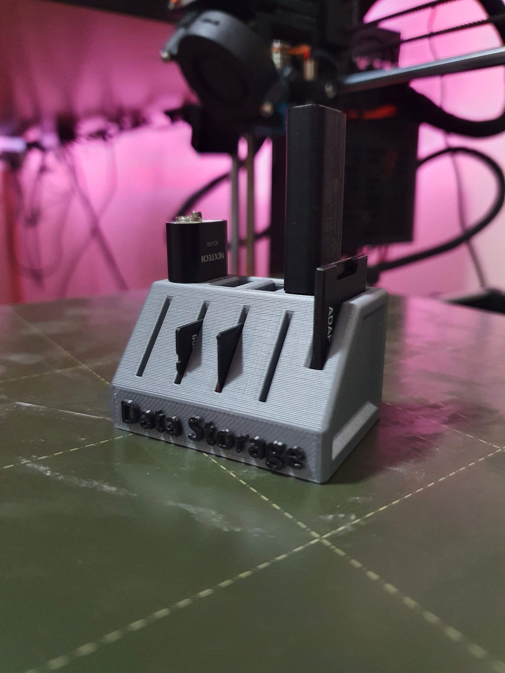 Compact USB & SD Card Holder