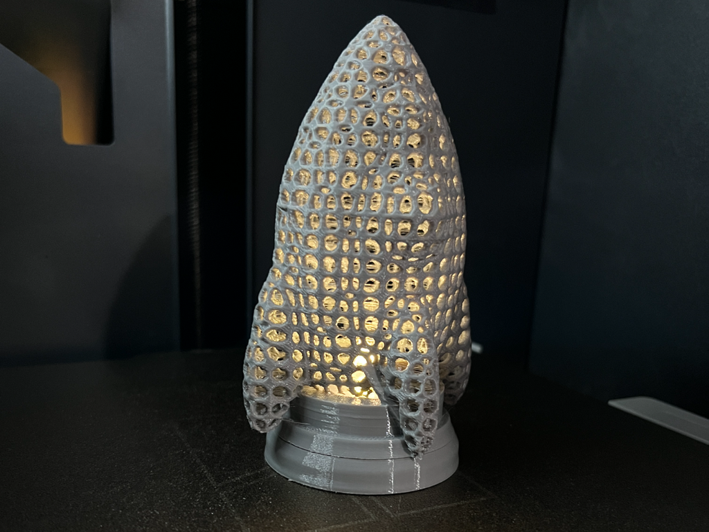Rocket Tea Lamp
