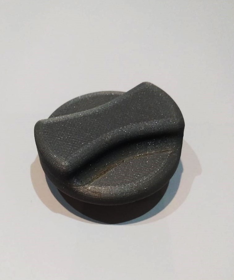 Sink overflow knob