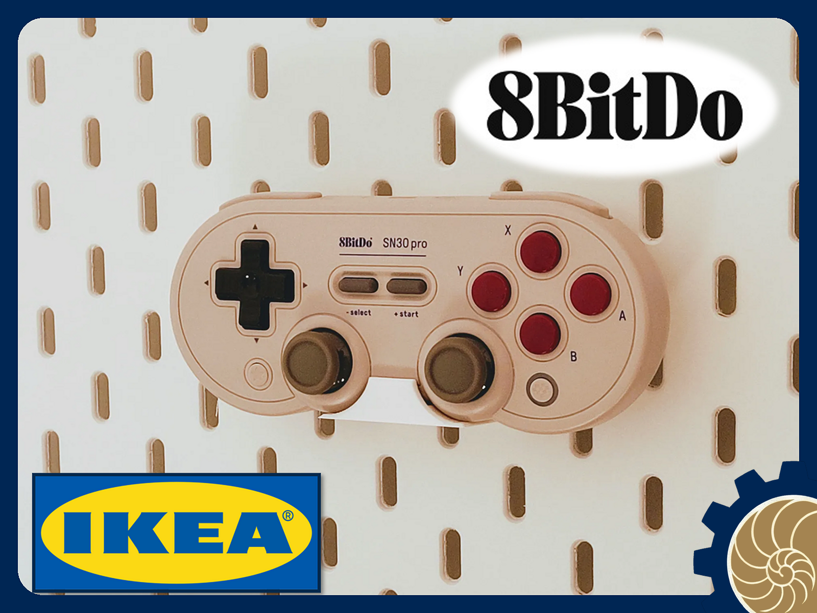 8bitdo SN30 Pro SKADIS mount