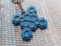 Copper Phtalocyanine Keychain
