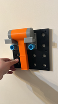 Holder for Hammer (Threaded Pegboard Compatible)