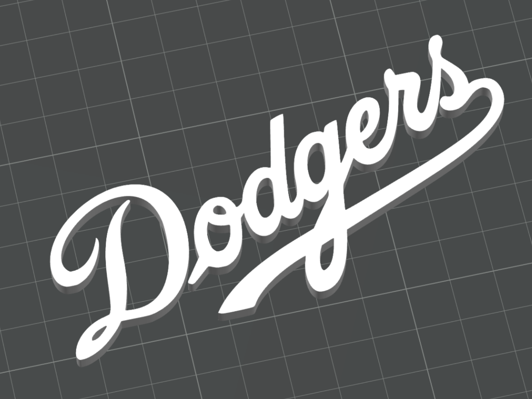 Los Angeles Dodgers MLB Baseball Logo