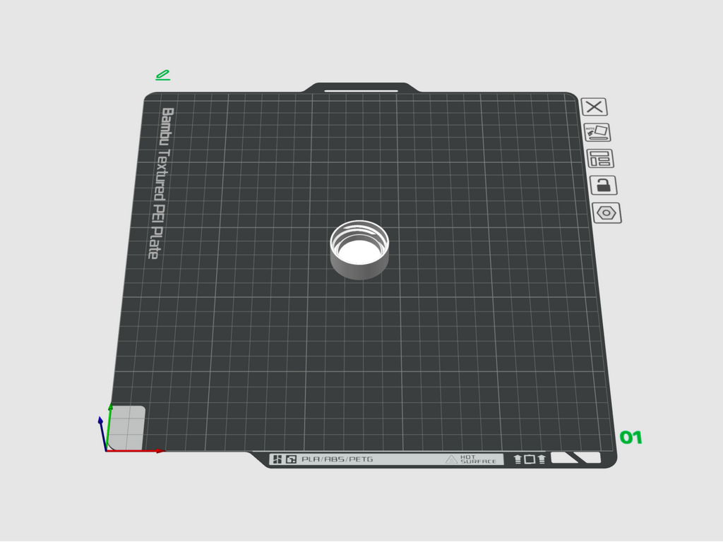 瓶盖模型 PCO1881