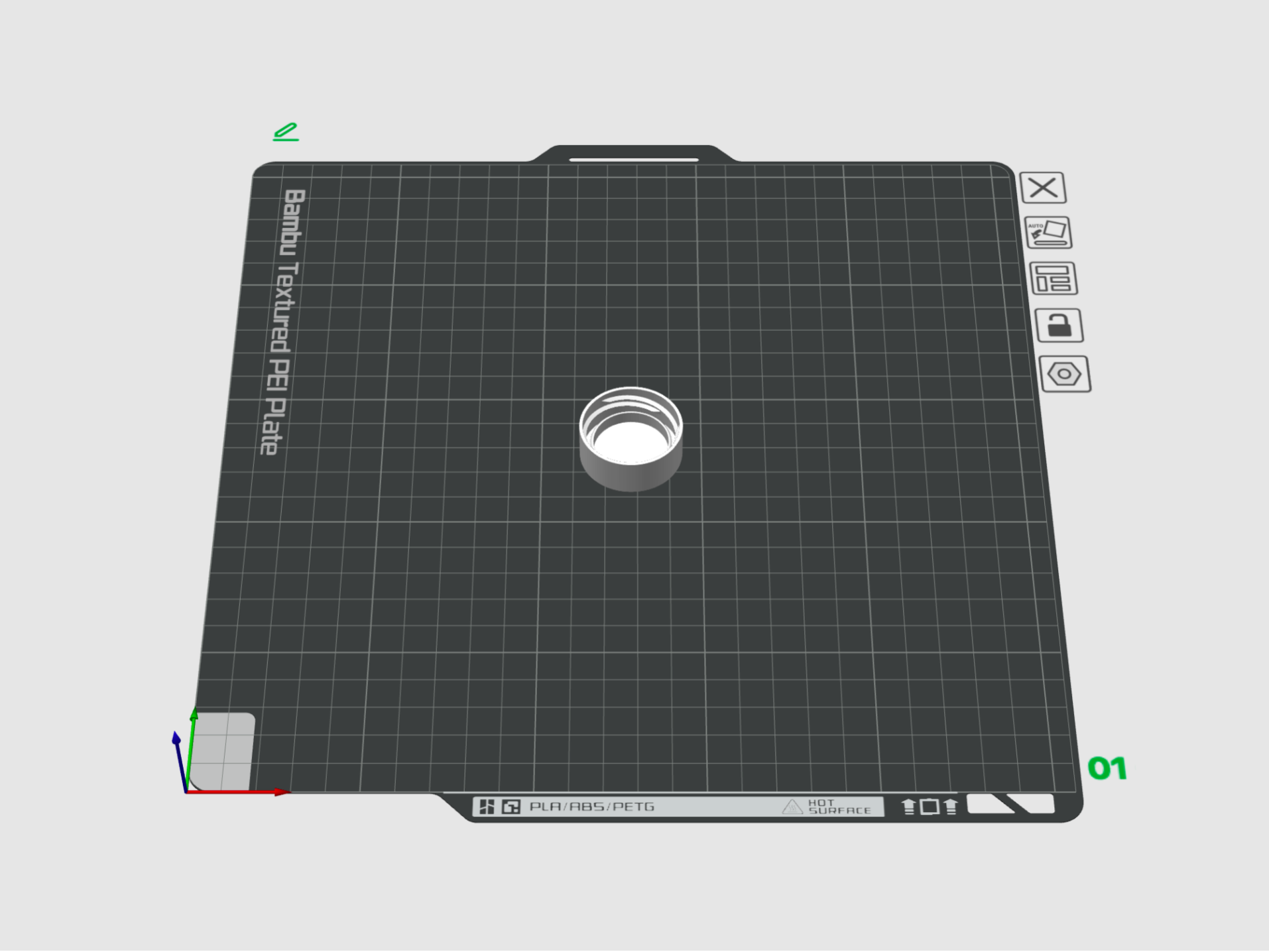 瓶盖模型 PCO1881