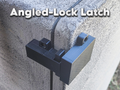 Angled-Lock Latch