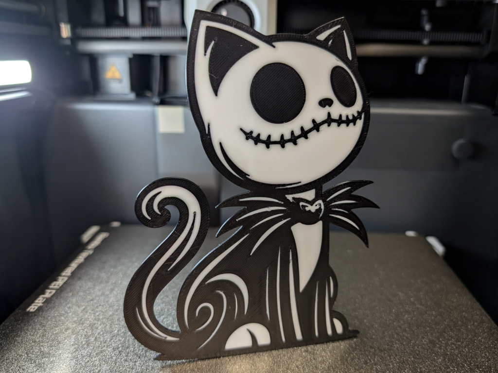Jack Skellington Cat