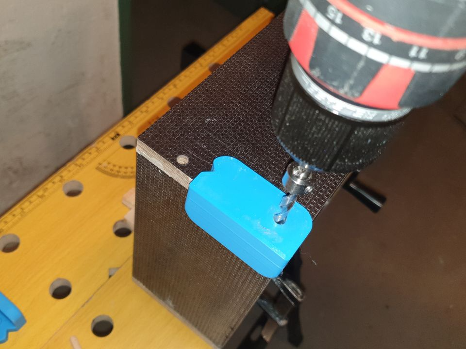 Drilling Template Simple Bohr Schablone 12 mm