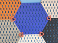 Hexagonal skadis v2 joints + inverted