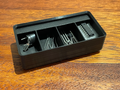 Gridfinity 4 Slot Box 1/2 Height Low Filament