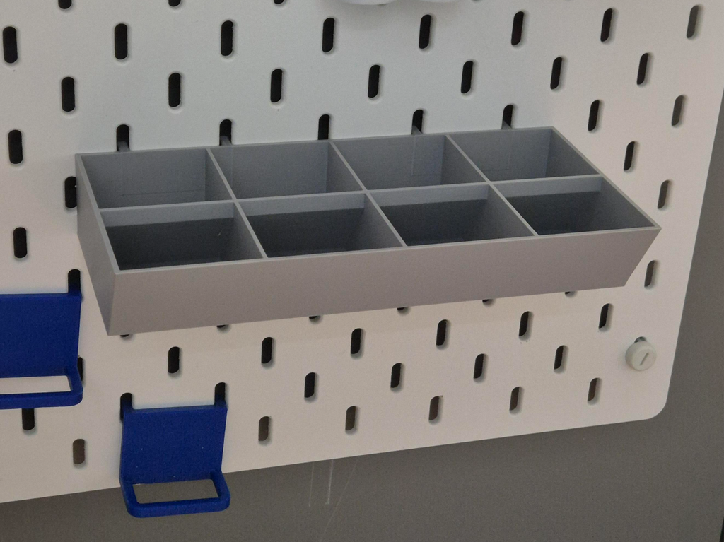 Small parts organizer For IKEA Skadis