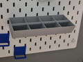 Small parts organizer For IKEA Skadis