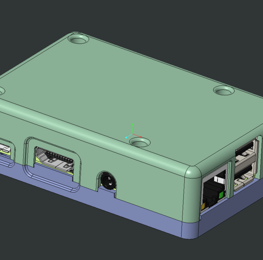 Raspberry Pi Gehäuse MK1