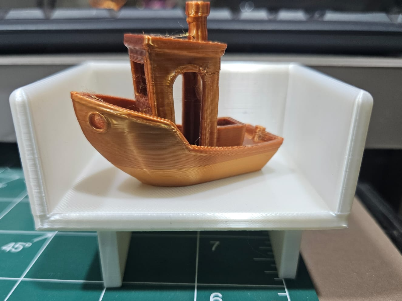 Benchy on a Bench!